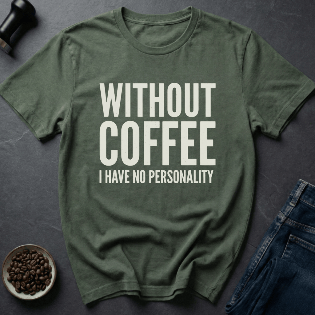 Coffee graphic Coffee Identity T-Shirt in by Caffeine Dept