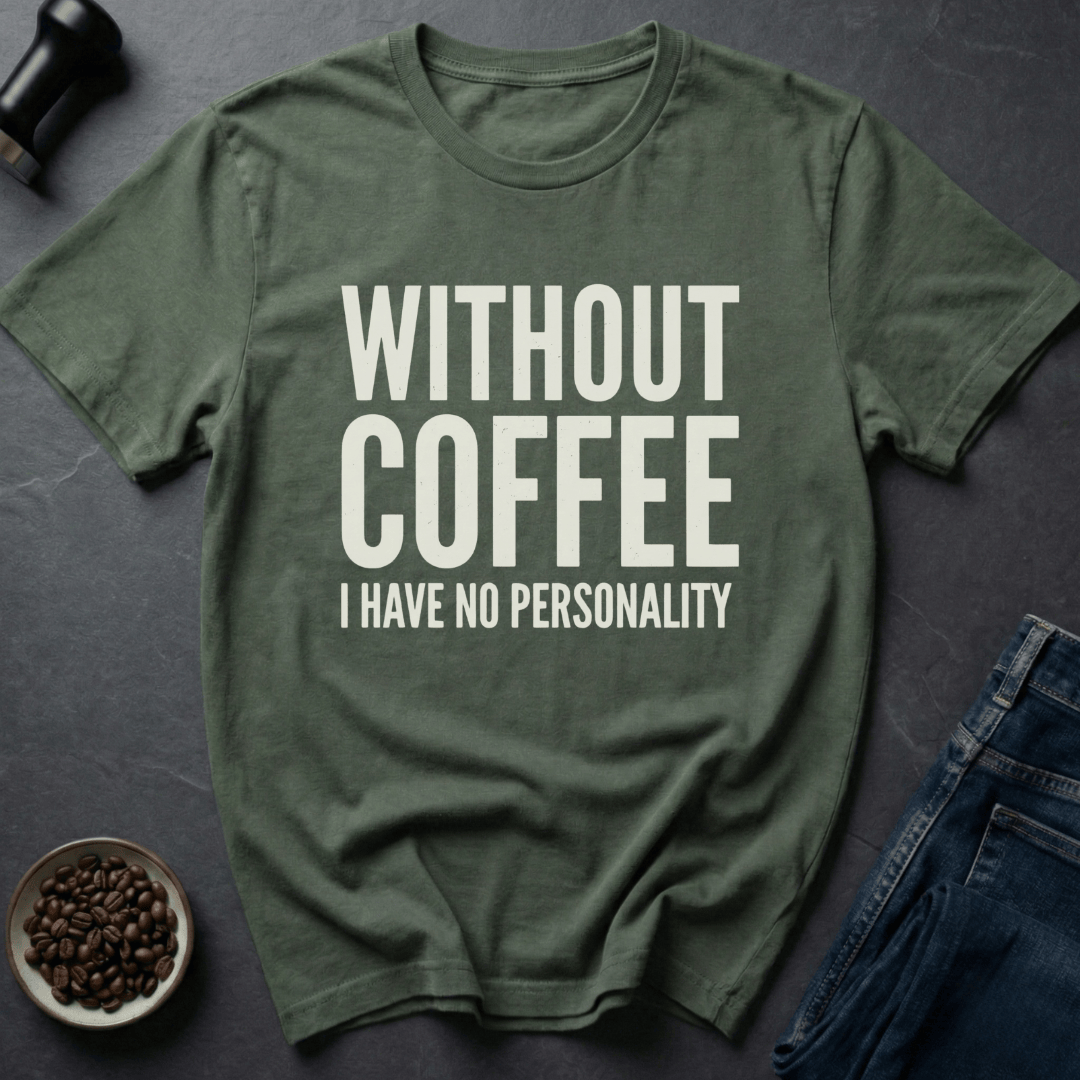 Coffee graphic Coffee Identity T-Shirt in by Caffeine Dept