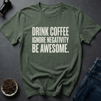 Coffee graphic Coffee Positivity T-Shirt in by Caffeine Dept