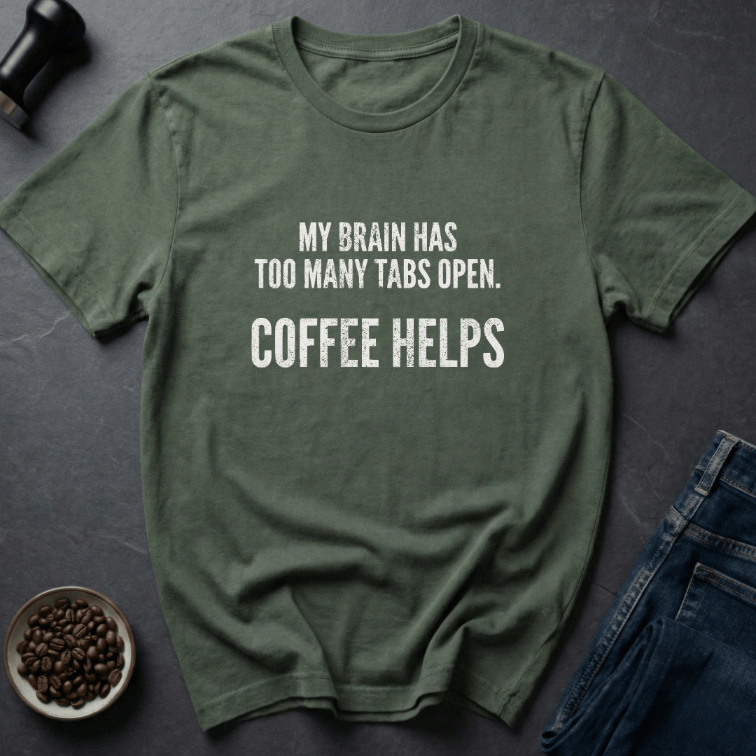 Coffee graphic Coffee Fix T-Shirt in by Caffeine Dept