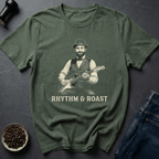 Coffee graphic Brew Rhythm T-Shirt in by Caffeine Dept