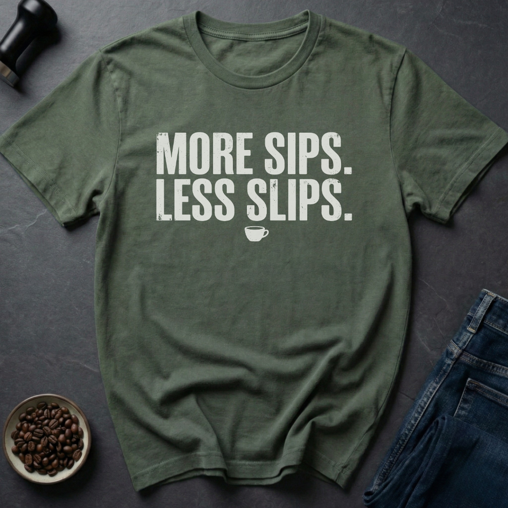More Sips T-Shirt