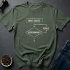 Coffee graphic Coffee Loop T-Shirt in by Caffeine Dept