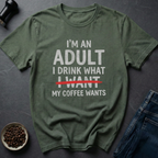Adult Coffee T-Shirt