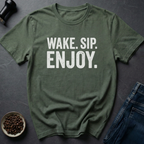 Wake Sip T-Shirt
