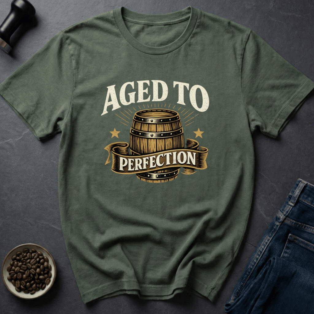 Coffee graphic Classic Human T-Shirt in by Caffeine Dept
