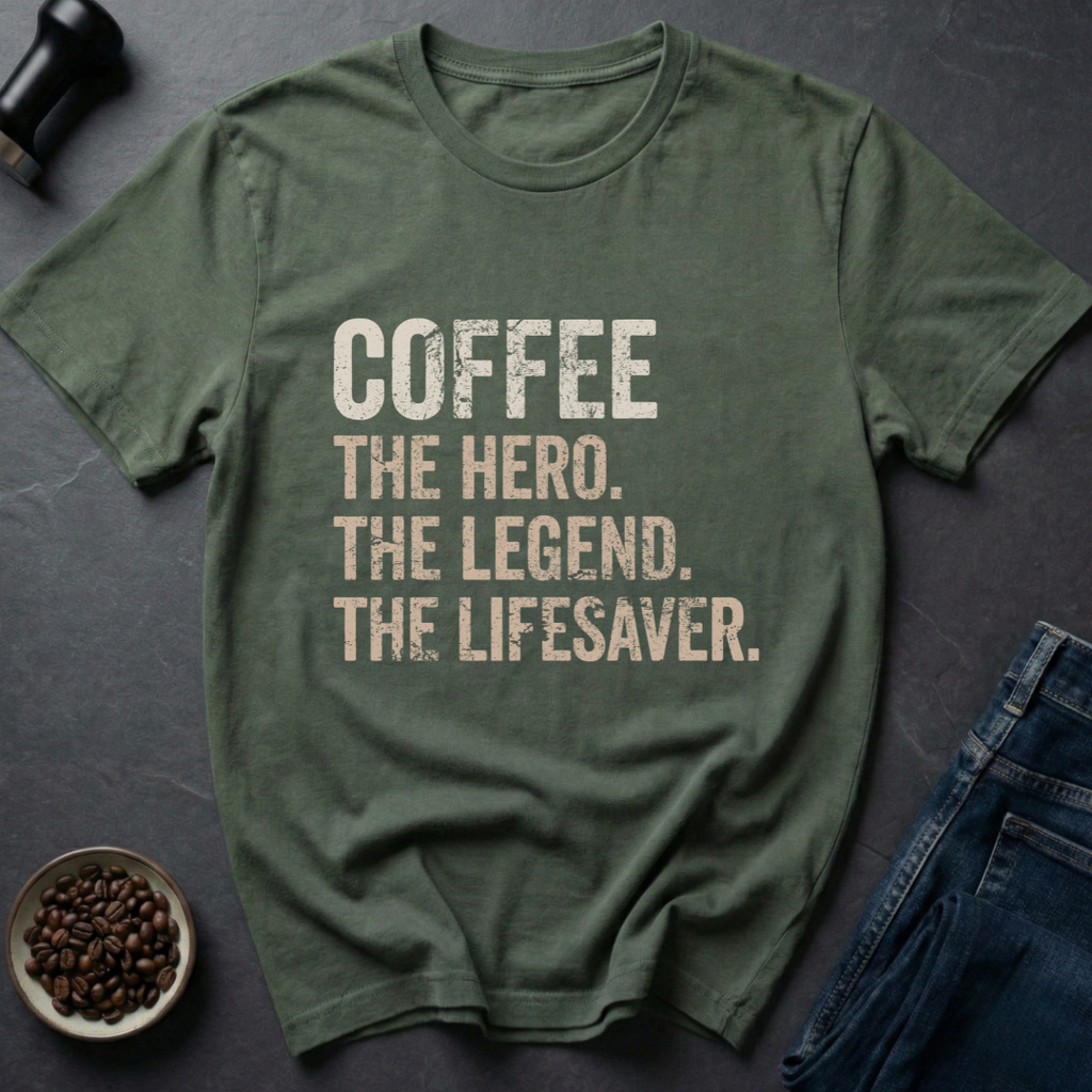 Coffee Hero T-shirt