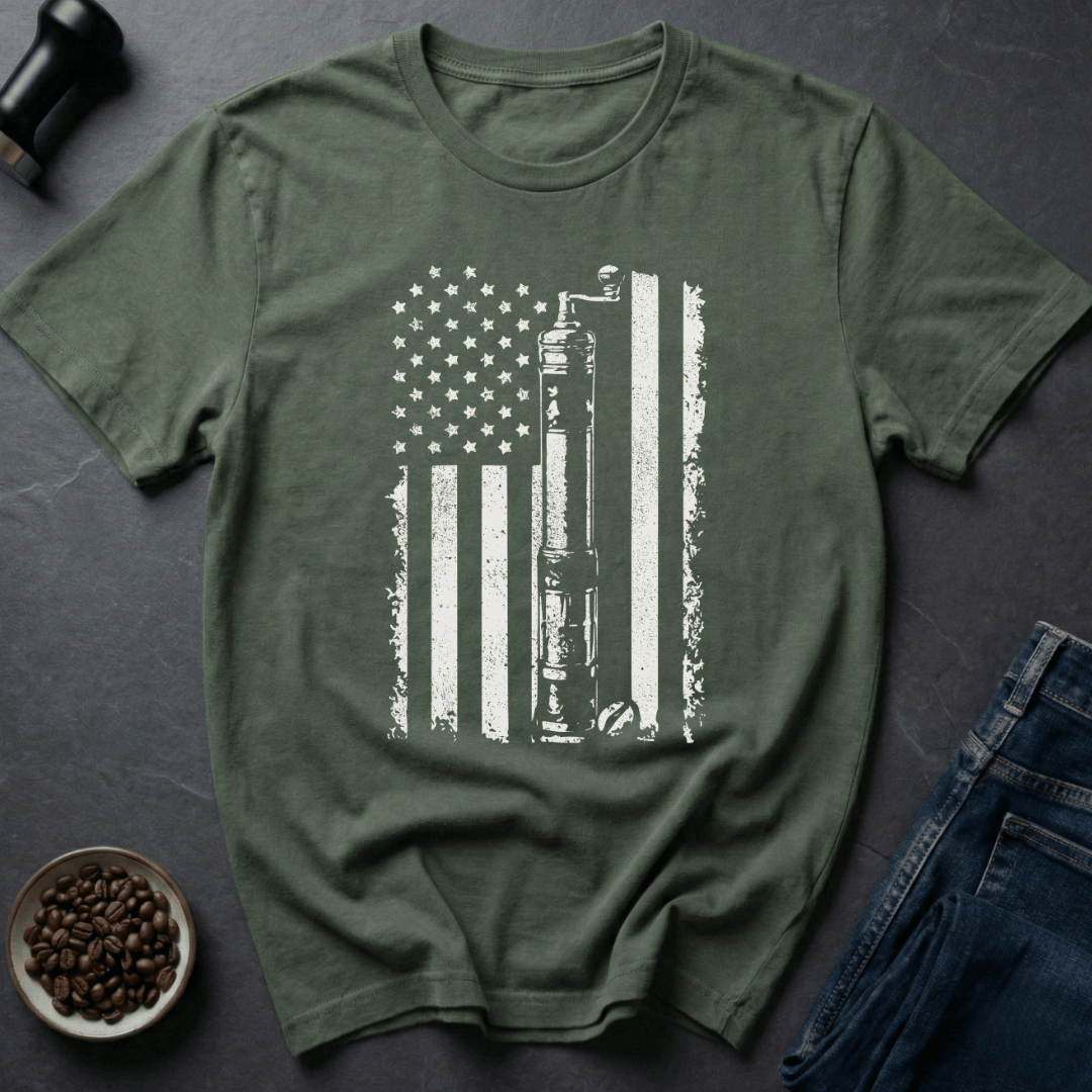 Coffee graphic American Brew T-Shirt in by Caffeine Dept