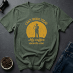 Coffee graphic Mug Priority T-Shirt in by Caffeine Dept