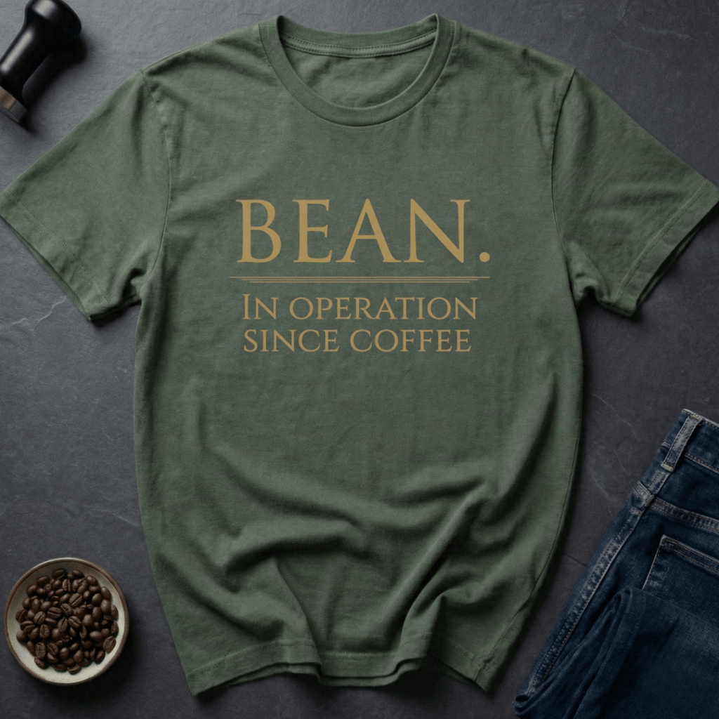 Coffee graphic Bean Mode T-Shirt in by Caffeine Dept