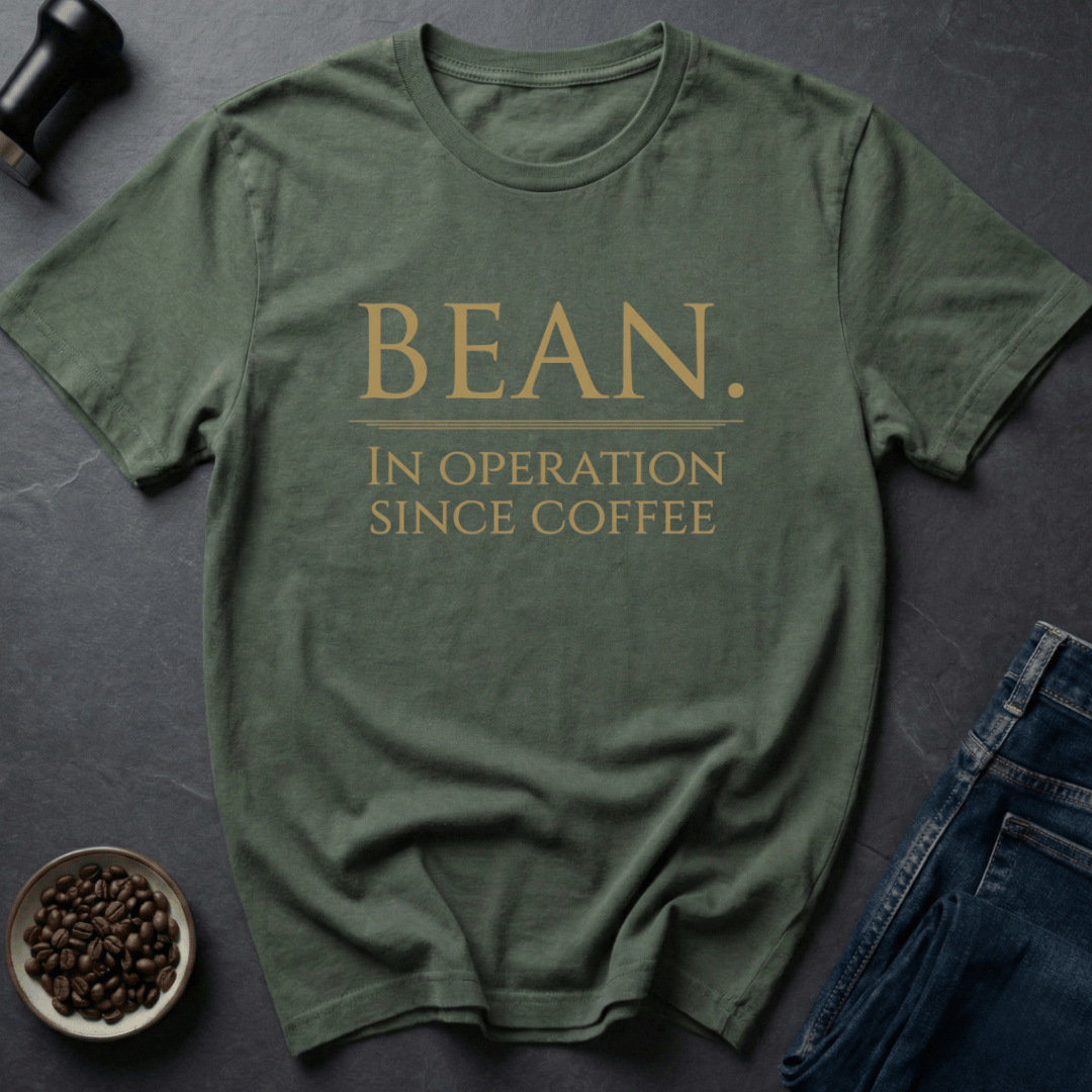 Coffee graphic Bean Mode T-Shirt in by Caffeine Dept