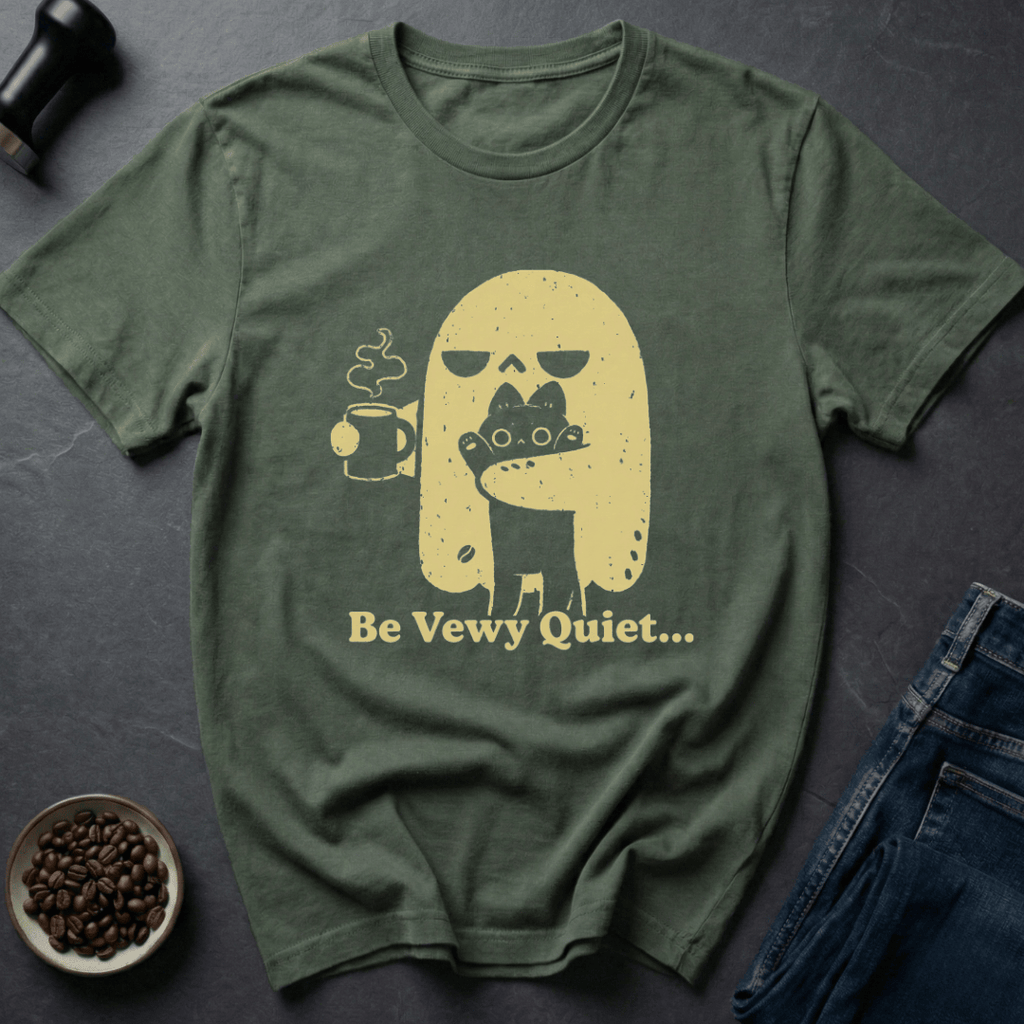 Coffee graphic Do Not Disturb T-Shirt in by Caffeine Dept