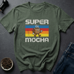 Coffee graphic Retro Mocha T-Shirt in by Caffeine Dept
