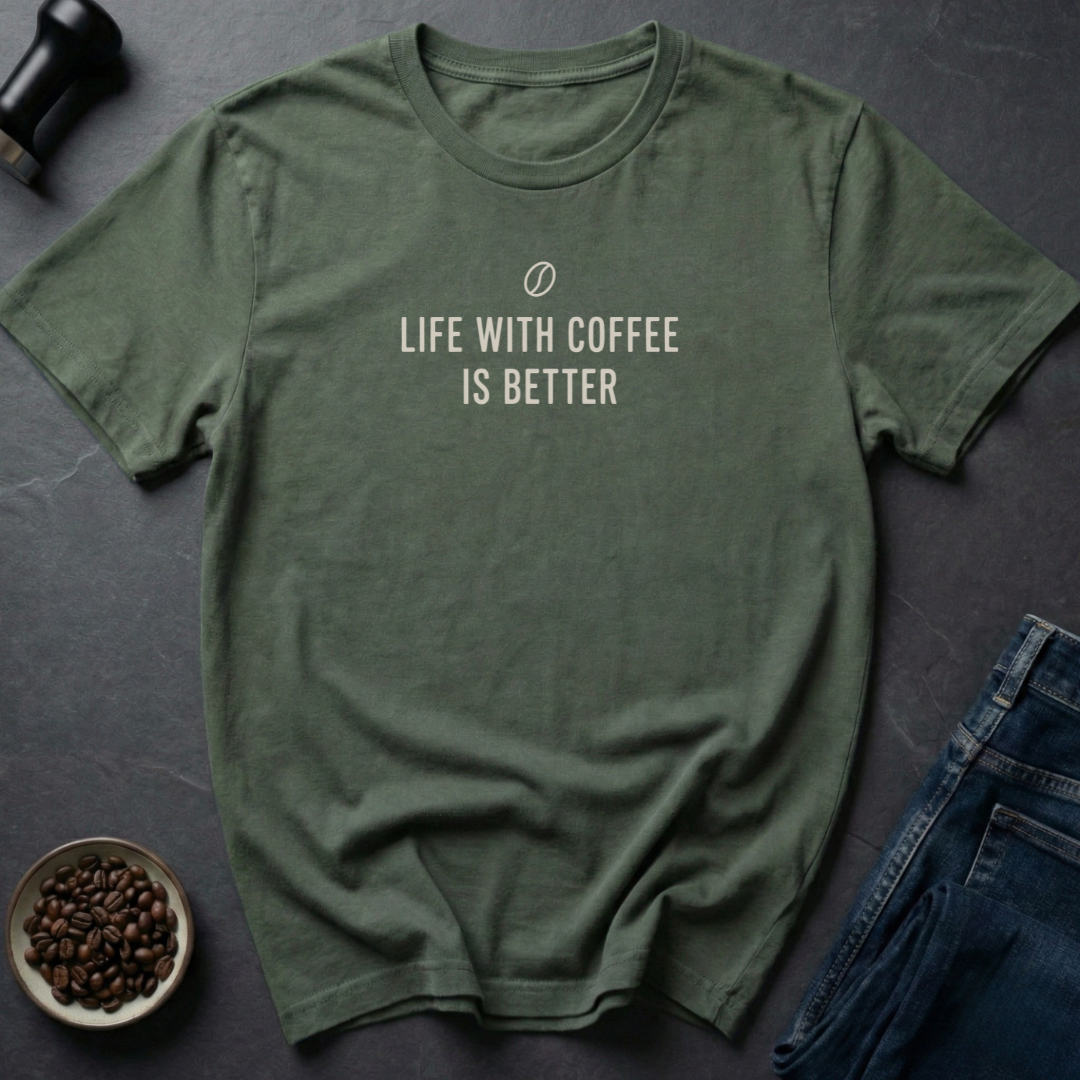 Better With Coffee T-Shirt