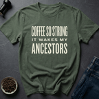Coffee graphic Heritage Coffee T-Shirt in by Caffeine Dept