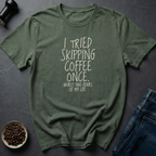 Skipping Coffee T-shirt