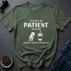 Coffee graphic Caffeine Pending T-Shirt in by Caffeine Dept