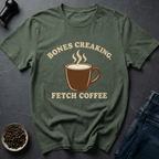 Coffee graphic Break Bones T-Shirt in by Caffeine Dept