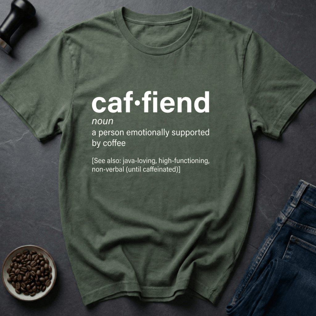 Coffee graphic Bean Goblin T-Shirt in by Caffeine Dept