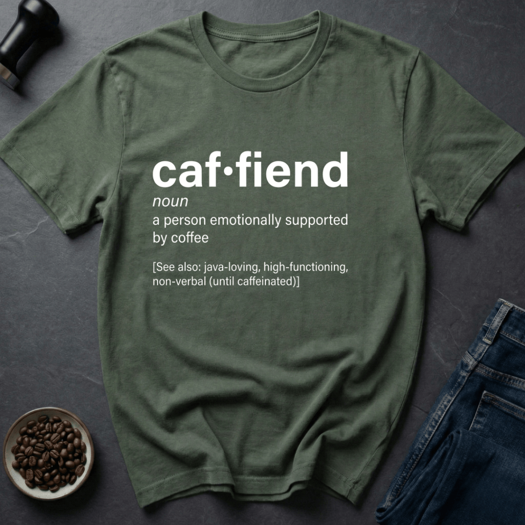 Coffee graphic Bean Goblin T-Shirt in by Caffeine Dept