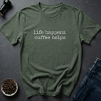 Coffee graphic Life Fuel T-Shirt in by Caffeine Dept
