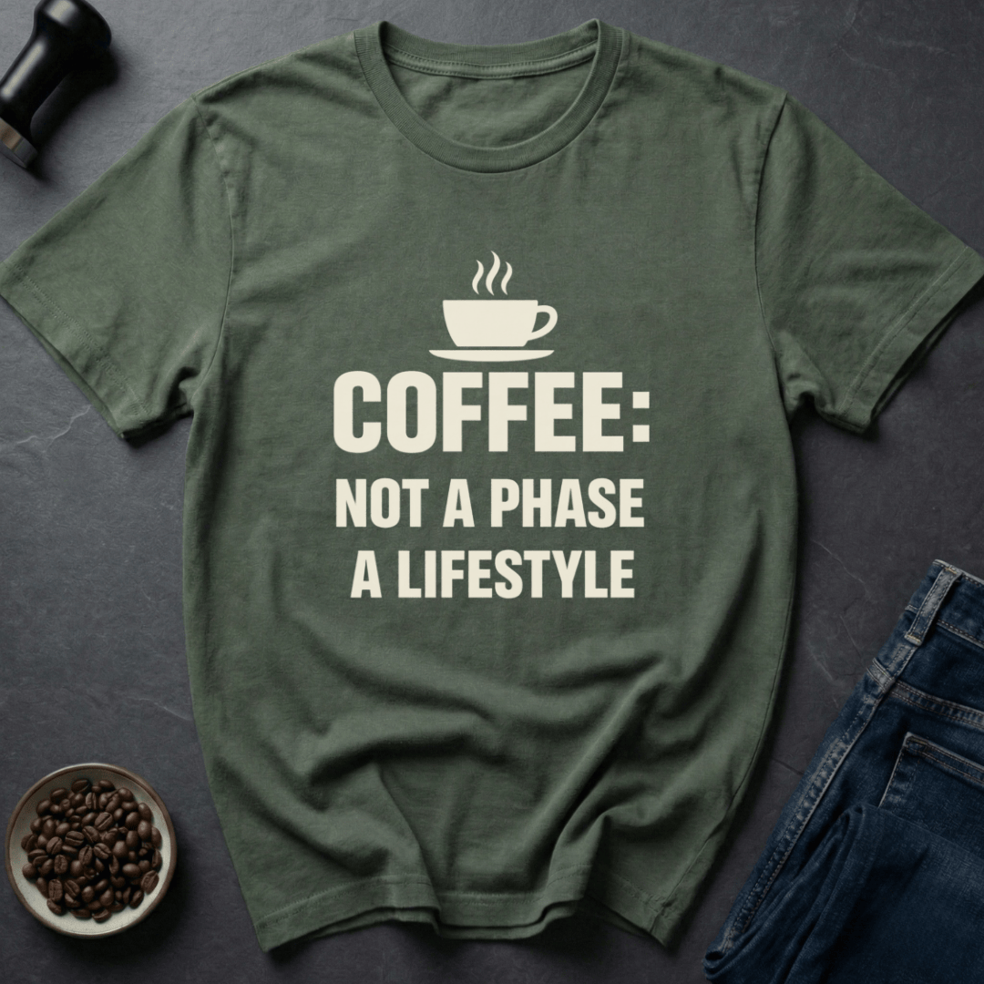 Coffee graphic This Is Me T-Shirt in by Caffeine Dept