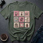 Coffee graphic Roast Post T-Shirt in by Caffeine Dept