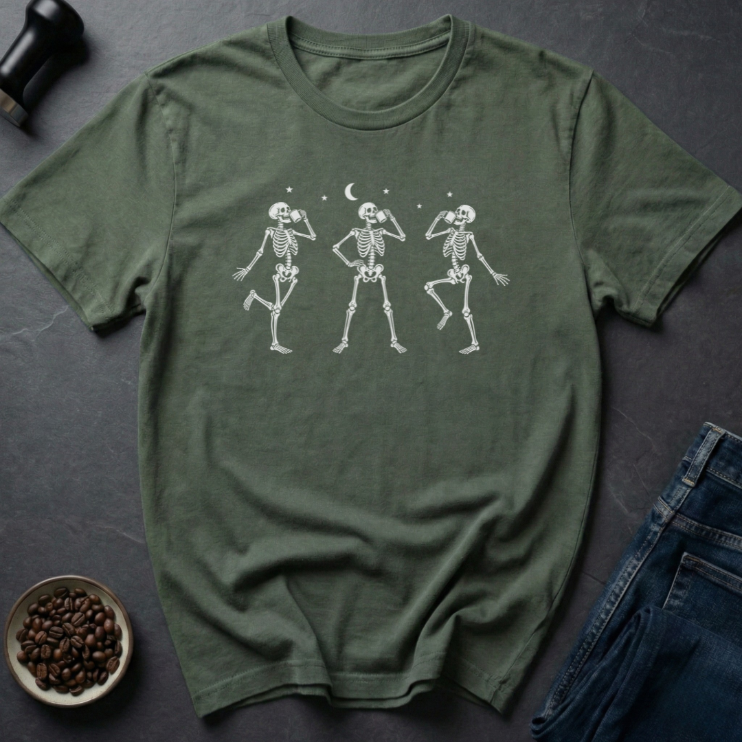 Skeleton Sips T-Shirt