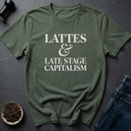 Lattes And Hustle T-Shirt