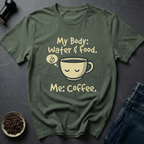 Coffee graphic Coffee Life T-Shirt in by Caffeine Dept