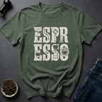 Coffee graphic Espresso Life T-Shirt in by Caffeine Dept