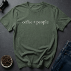 Coffee graphic Coffee > People T-Shirt in by Caffeine Dept