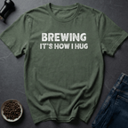 Coffee graphic Brewing T-Shirt in by Caffeine Dept