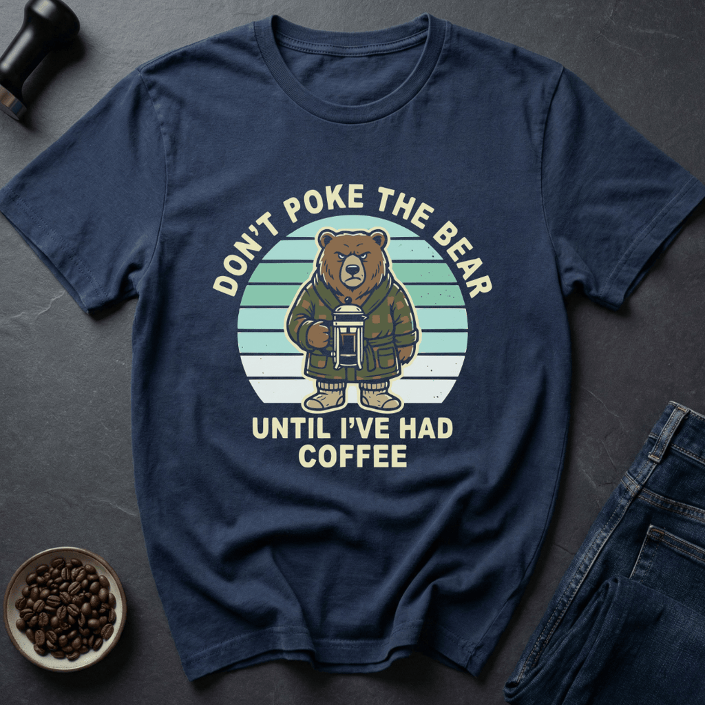 Coffee graphic Coffee Bear T-Shirt in by Caffeine Dept