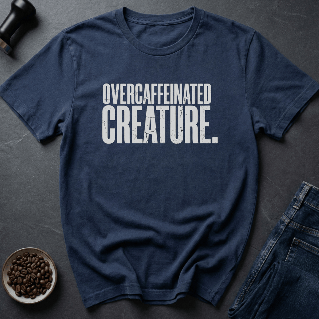Coffee graphic Caffeinated Chaos T-Shirt in by Caffeine Dept