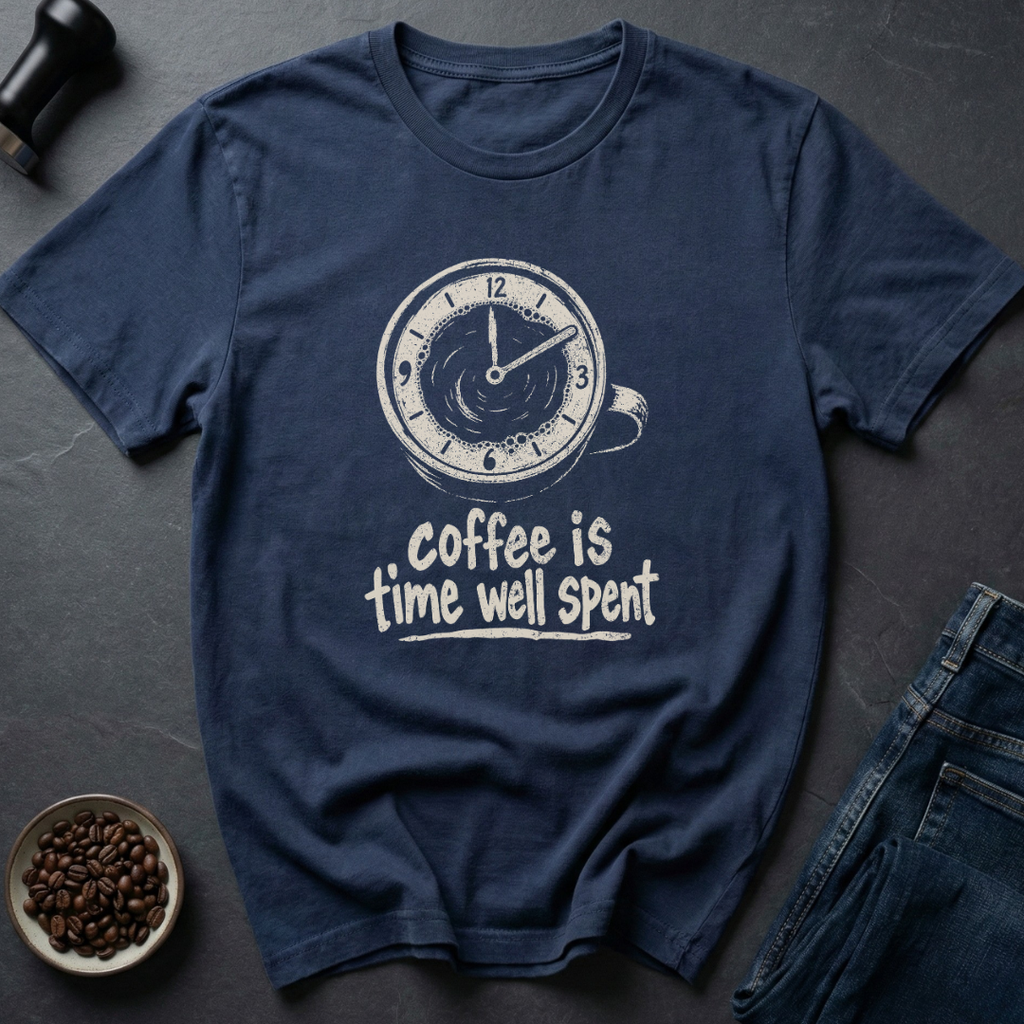 Clock Coffee T-Shirt