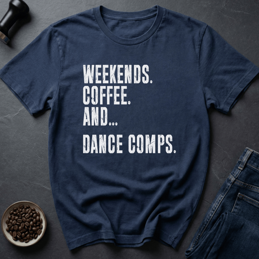 Coffee graphic Weekends Coffee... T-Shirt in by Caffeine Dept