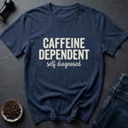 Coffee graphic Coffee Addict T-Shirt in by Caffeine Dept