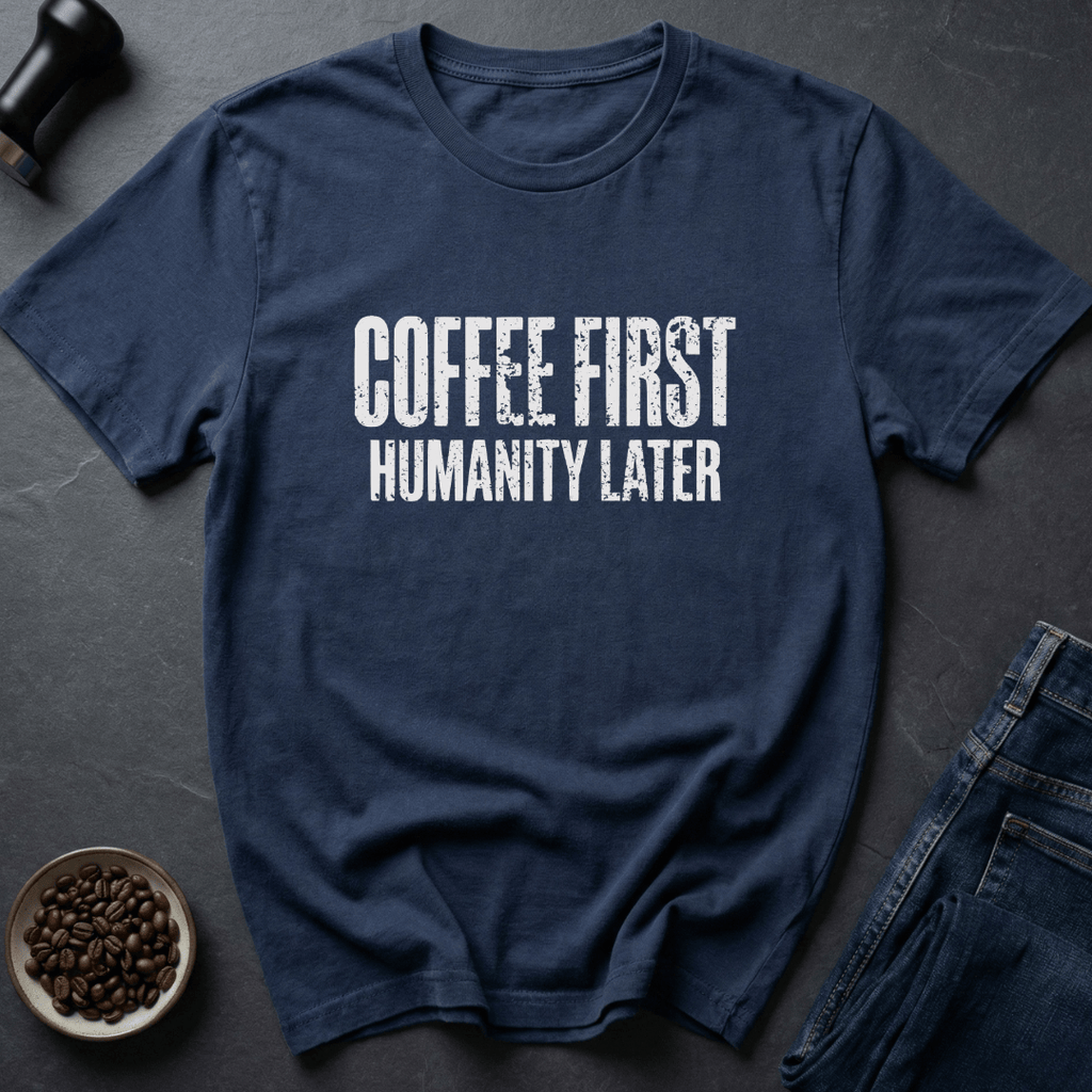 Coffee graphic Coffee Priority T-Shirt in by Caffeine Dept