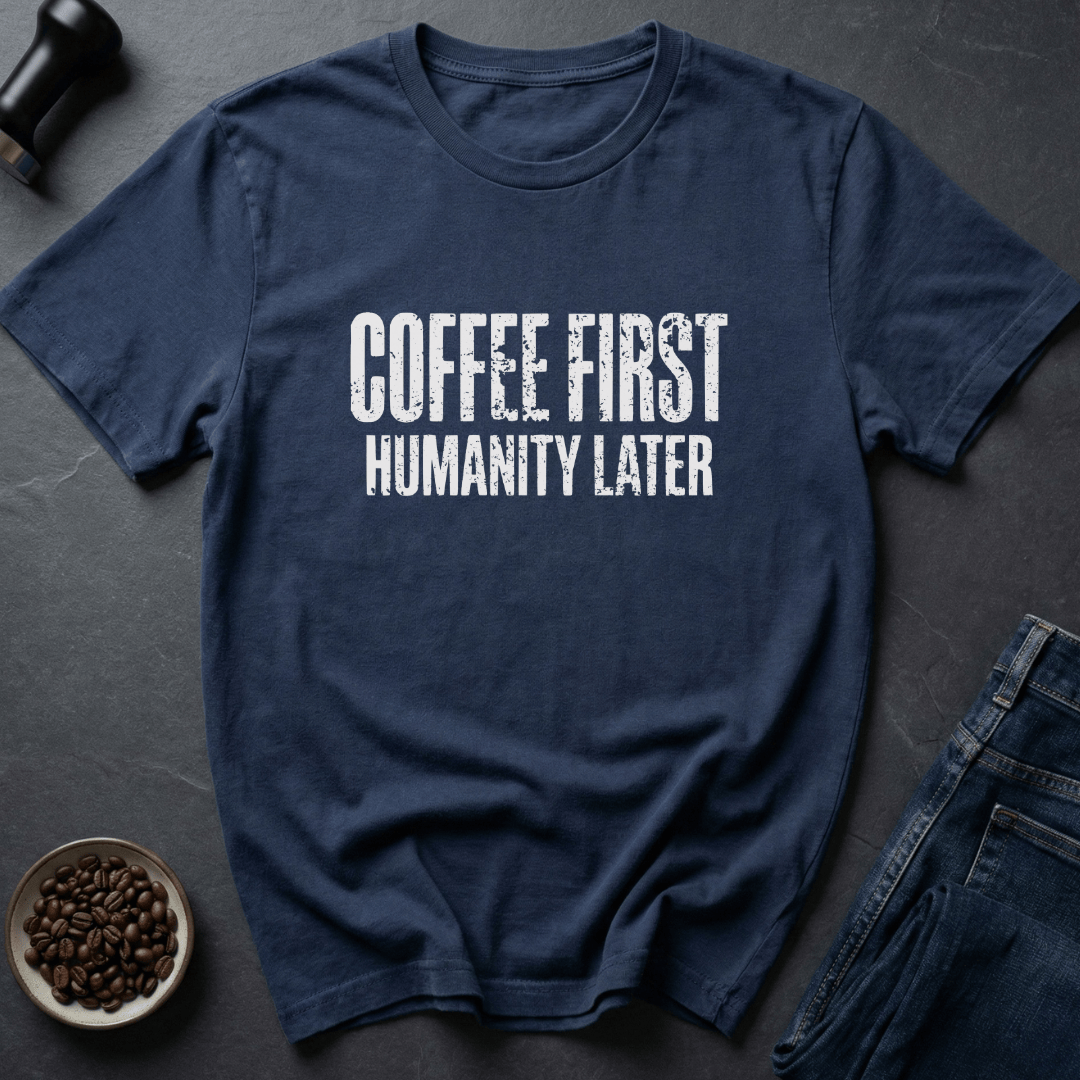 Coffee graphic Coffee Priority T-Shirt in by Caffeine Dept