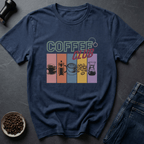 Coffee graphic Bean Club T-Shirt in by Caffeine Dept