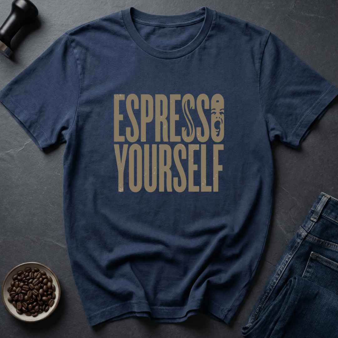 Coffee graphic Espresso Mood T-Shirt in by Caffeine Dept
