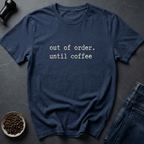 Coffee graphic Out Order T-Shirt in by Caffeine Dept