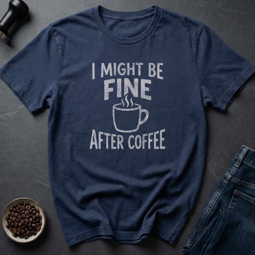 Fine After Coffee T-Shirt