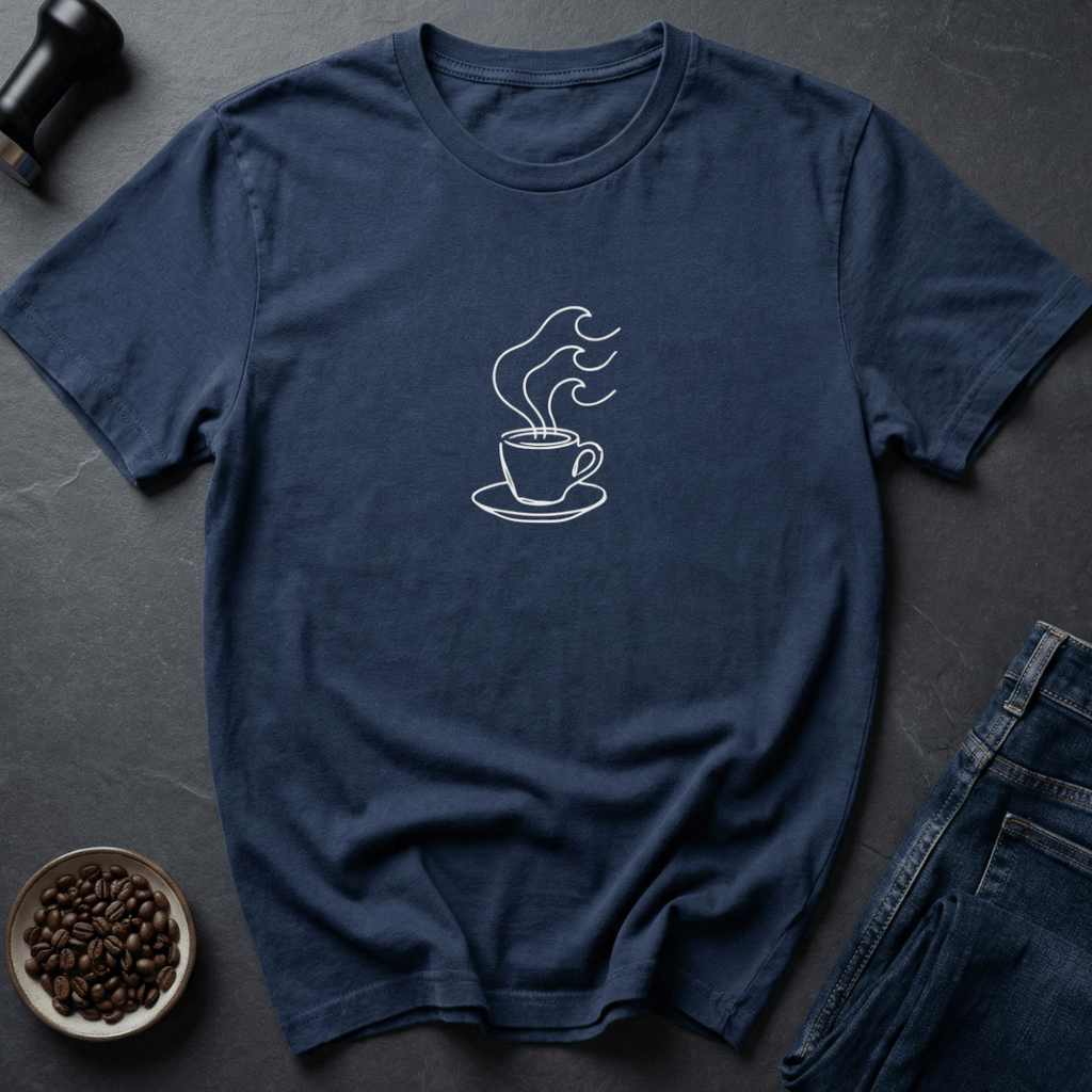 Coffee graphic Simple Brew T-Shirt in by Caffeine Dept