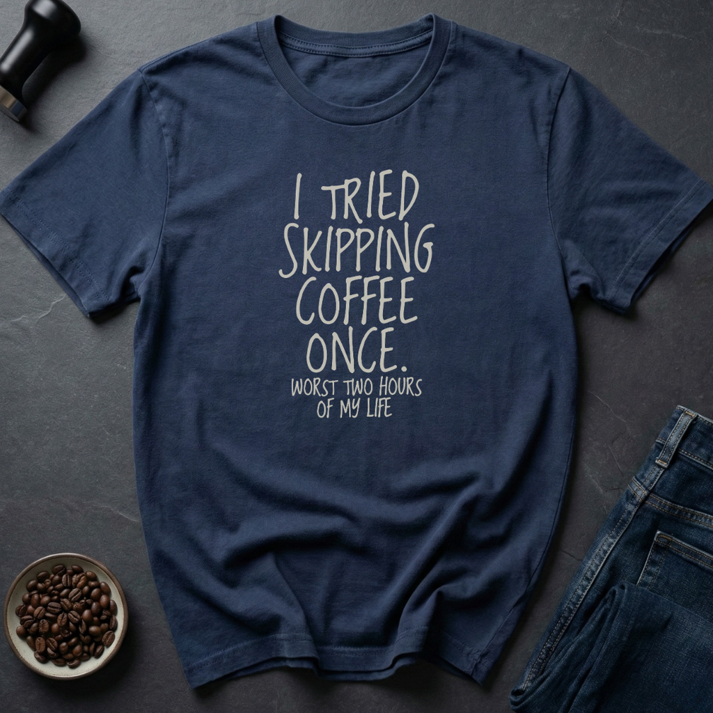 Skipping Coffee T-shirt