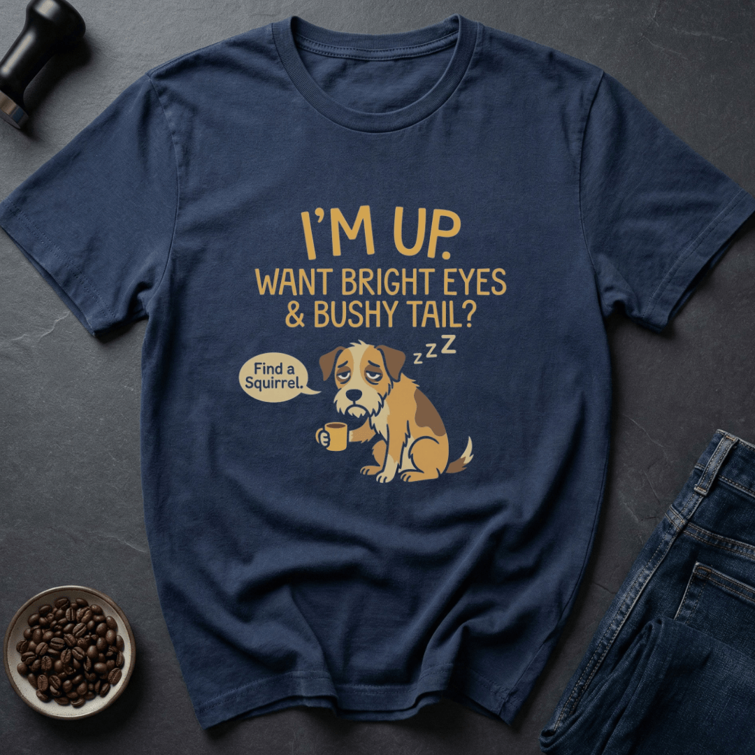 Coffee graphic Morning Mood T-Shirt in by Caffeine Dept
