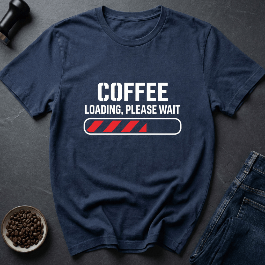 Coffee graphic Brew Booting T-Shirt in by Caffeine Dept