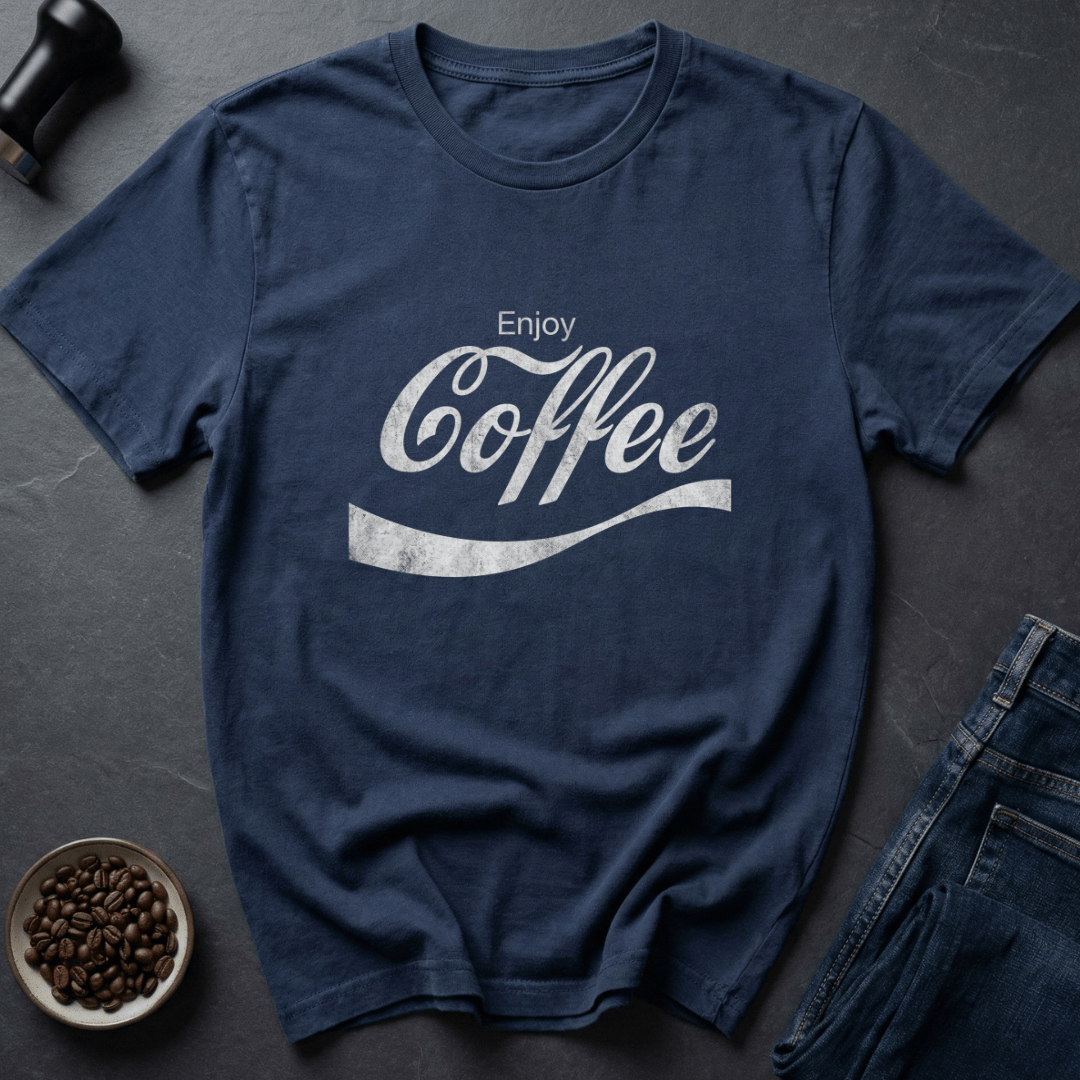 Coffee graphic Vintage Buzz T-Shirt in by Caffeine Dept