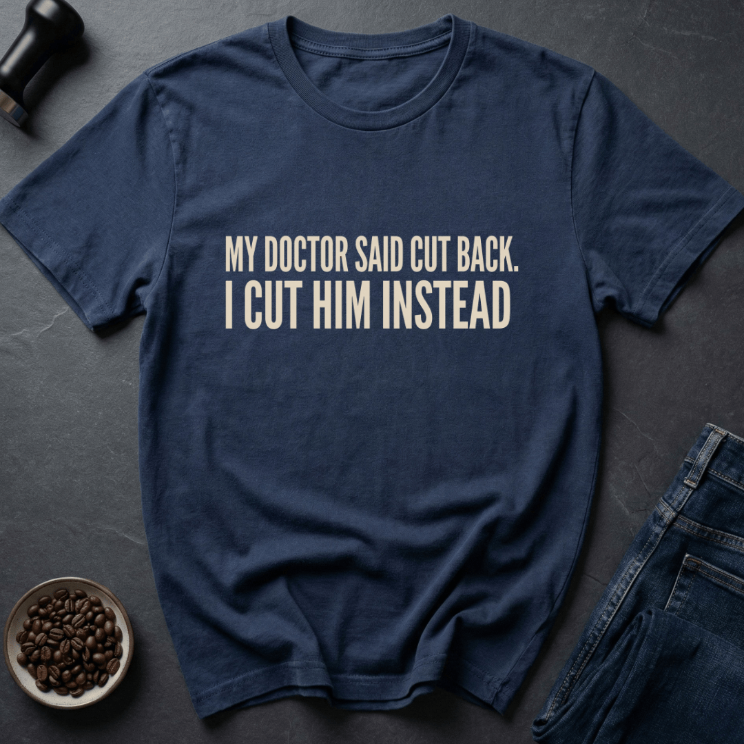 Coffee graphic Doctor Orders T-Shirt in by Caffeine Dept